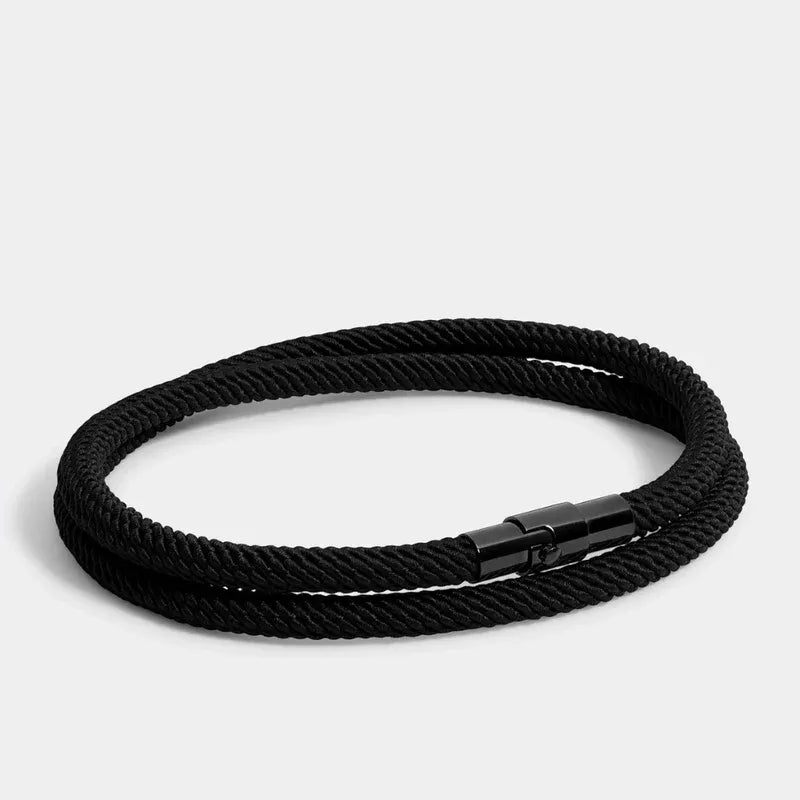 Minimalist Black Bracelet