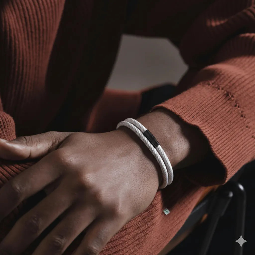 Minimalist Gray Bracelet