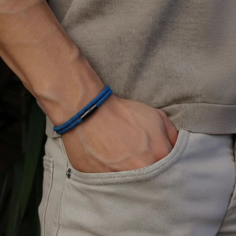 Minimalist Blue Bracelet